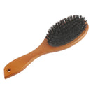 Natural Boar Bristle Brush Comb Anti-Static Oval Hairdressing Hair Styly Comb Wood Woman Hairbrush