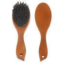 Natural Boar Bristle Brush Comb Anti-Static Oval Hairdressing Hair Styly Comb Wood Woman Hairbrush