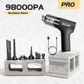 SZUK 98000PA Mini Car Vacuum Cleaner Powerful Cleaning Machine Strong Suction Handheld for Car Home Portable Wireless Cleaner