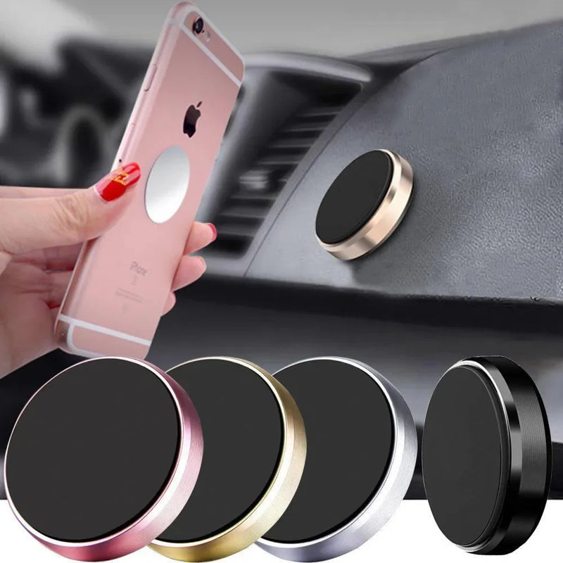 Magnetic Car Phone Holder Magnet Mount Bracket Stick on Car Dashboard Wall Mobile Cell Support in Car for iPhone Samsung Xiaomi