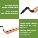 1pc Premium Handheld Weeder Tool - Durable Metal Fork with Wooden Handle for Easy Dandelion & Weed Removal, Garden Essential