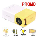 Projector LED Projector 1080P HDMI-compatible USB Audio yg300 Upgraded Version Home Media Player Projector