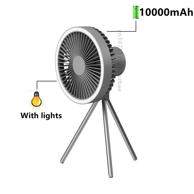 Mini ventilador portátil recarregável