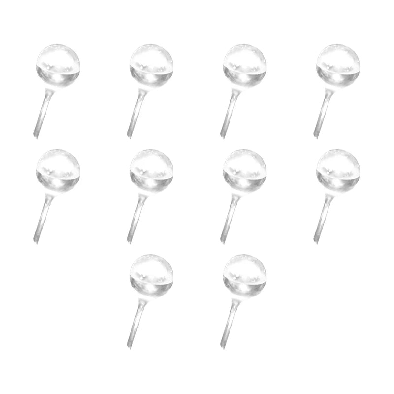 10/5PCS Auto Plant Watering Device PVC Transparent Automatic Plant Watering Bulb Self Watering Drip Irrigation System for Garden