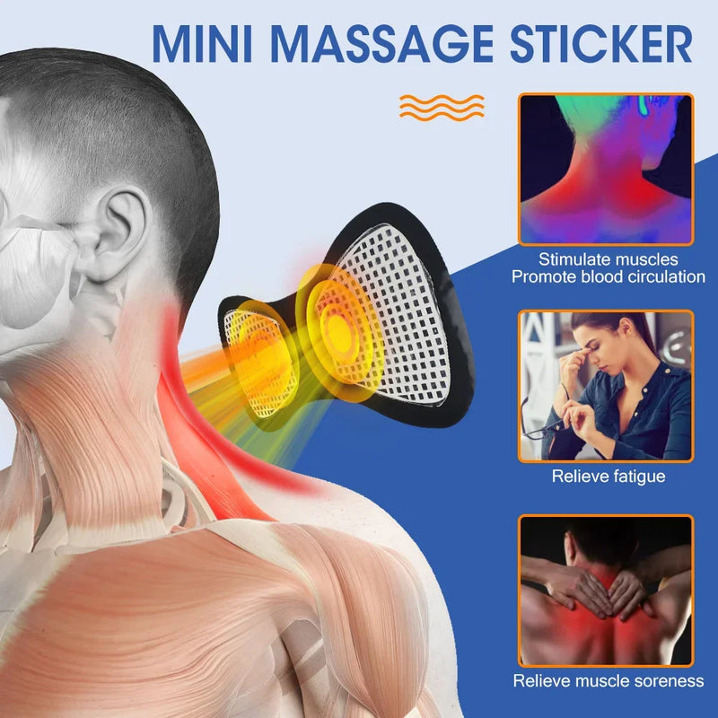 Massageador elétrico de pescoço