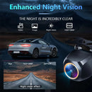 GcPaSr AHD 1920x1080P Car Rear View Camera 200° Fisheye Golden Lens Full HD Night Vision Vehicle back Car reversing Front Camera
