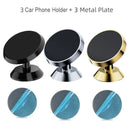 Magnetic Car Phone Holder Magnet Mount Bracket Stick on Car Dashboard Wall Mobile Cell Support in Car for iPhone Samsung Xiaomi