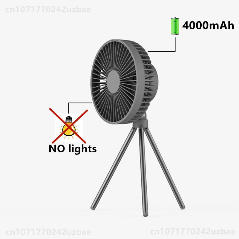 Mini ventilador portátil recarregável