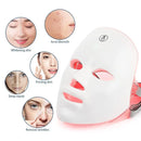 Máscara de beleza facial com LED