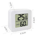 Mini LCD Digital Thermometer Hygrometer Indoor Room Temperature Humidity Meter Sensor Gauge Weather Station