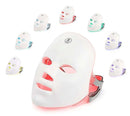 Máscara de beleza facial com LED