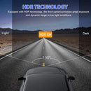 Dash Cam W/ IR Night Vision Loop Recording & 2" IPS Screen 1080P 3 Camera ， DVR recorder, video recorder, Vehicle DVR