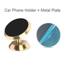 Magnetic Car Phone Holder Magnet Mount Bracket Stick on Car Dashboard Wall Mobile Cell Support in Car for iPhone Samsung Xiaomi