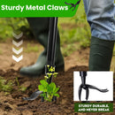 Stand Up Weed Puller Manual Vertical Weed Stuff/Pulling/Garden Tools Garden Foot Pedal Shovel Root Metal Weed Remover with Rod