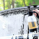 Air pressure car wash foam spray can Special household cleaning glass spray can Fan-shaped acid-alkali-resistant foam spray can