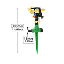 360 Degree Rotating Jet Sprinklers Double Outlet Rocker Nozzles1/2" Male Thread For Garden Farm Lawn Irrigation