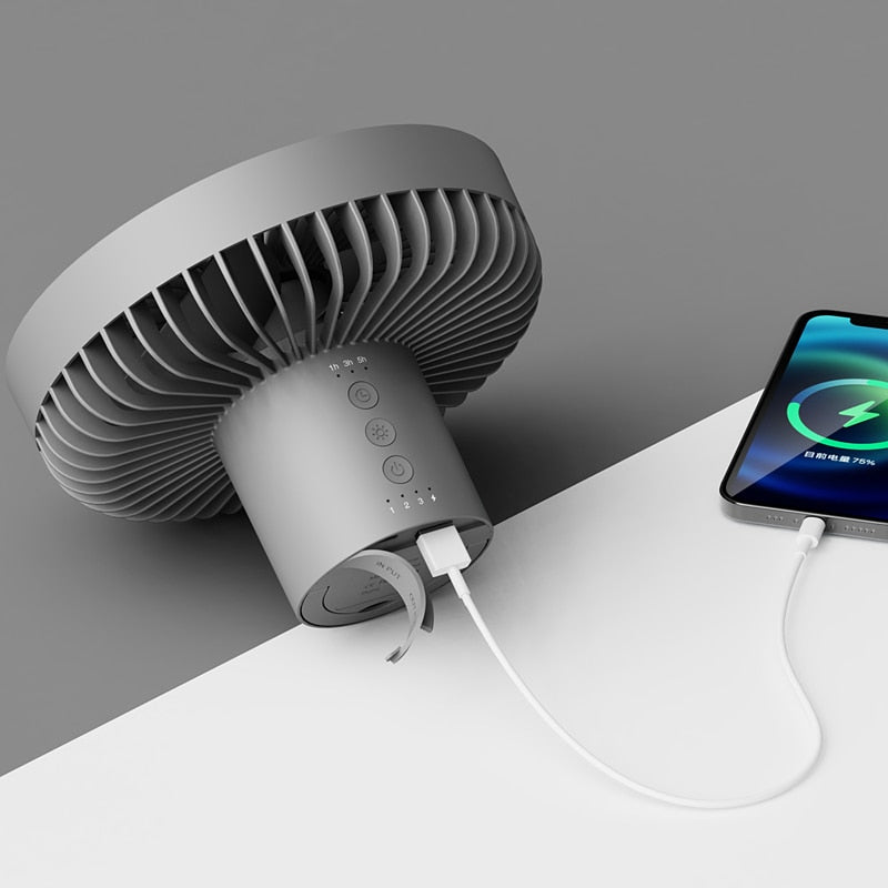 Ventilador a bateria 10000mAh