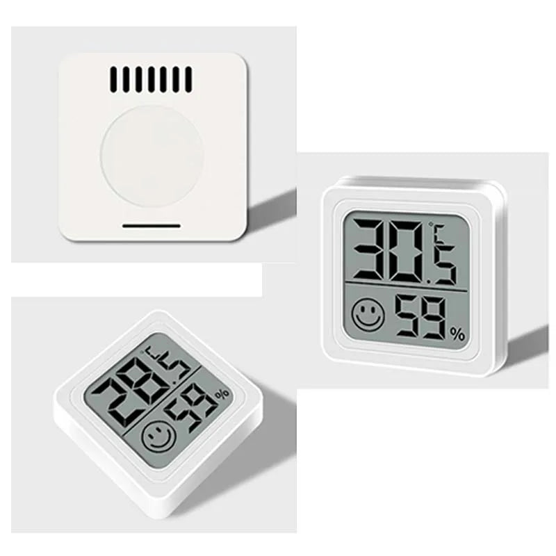 Mini LCD Digital Thermometer Hygrometer Indoor Room Temperature Humidity Meter Sensor Gauge Weather Station