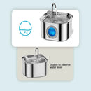 Fonte Automática Inox para Pets – 3,2L com Janela Visual