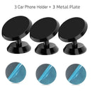 Magnetic Car Phone Holder Magnet Mount Bracket Stick on Car Dashboard Wall Mobile Cell Support in Car for iPhone Samsung Xiaomi