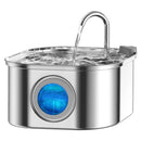 Fonte Automática Inox para Pets – 3,2L com Janela Visual