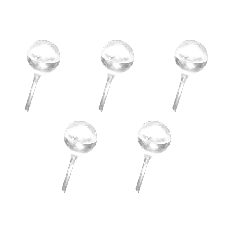 10/5PCS Auto Plant Watering Device PVC Transparent Automatic Plant Watering Bulb Self Watering Drip Irrigation System for Garden