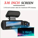 Dual Lens Car DVR FHD 1920*1080P Dash Camera Cabin Dashcam Vehicle Video Dash Cam Drive Recorder Interior Mini Dvrs Black Box