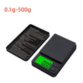 Mini balança digital de alta precisão 100/500g 0,01g