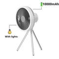 Ventilador a bateria 10000mAh
