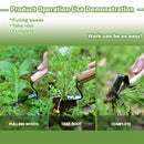 1pc Premium Handheld Weeder Tool - Durable Metal Fork with Wooden Handle for Easy Dandelion & Weed Removal, Garden Essential