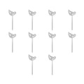10/5PCS Auto Plant Watering Device PVC Transparent Automatic Plant Watering Bulb Self Watering Drip Irrigation System for Garden
