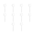 10/5PCS Auto Plant Watering Device PVC Transparent Automatic Plant Watering Bulb Self Watering Drip Irrigation System for Garden