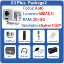 DITONG HY300 Plus Projector Android 4K 1280*720P Dual Wifi 300ANSI Video Cinema Outdoor Portable  home hd led HY300 Pro Projetor