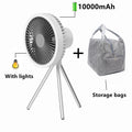 Mini ventilador portátil recarregável