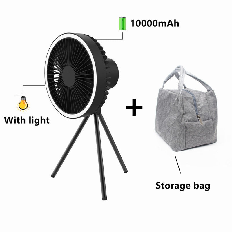 Mini ventilador portátil recarregável