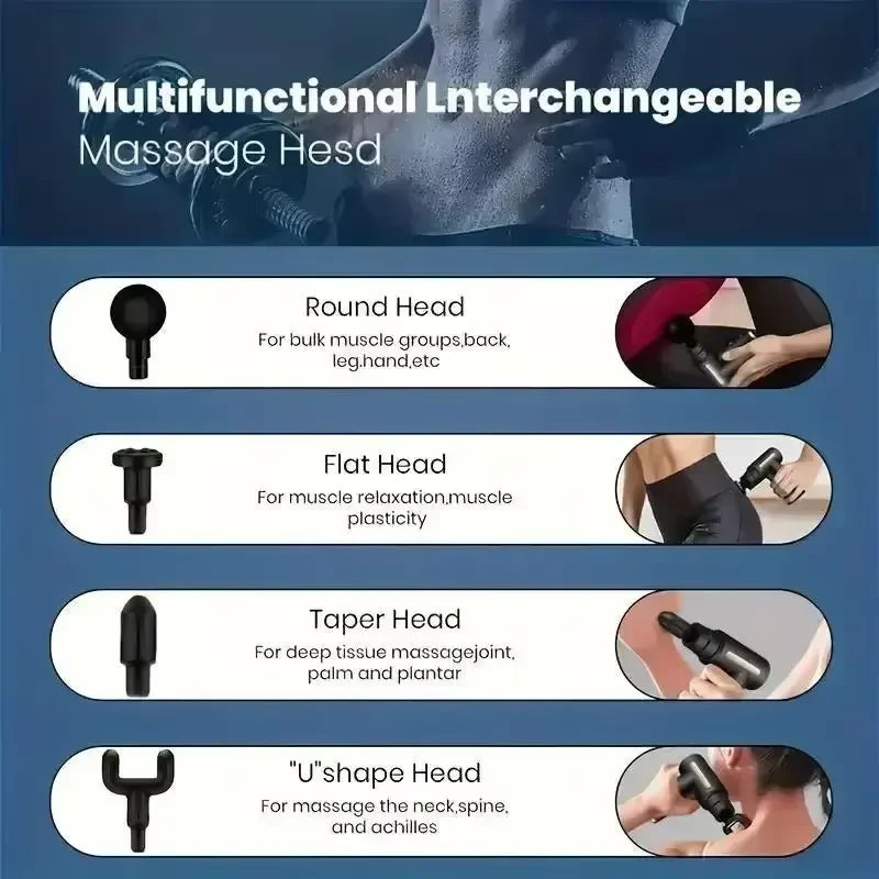 Pistola de relaxamento muscular