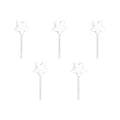 10/5PCS Auto Plant Watering Device PVC Transparent Automatic Plant Watering Bulb Self Watering Drip Irrigation System for Garden