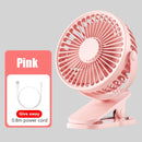Portable Mini Hand Clip Fan USB Quiet Desktop Electric Fan High Quality Student Dormitory Small Cooling Ventilador fan Air Coole