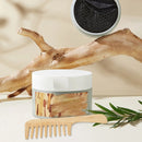 Bamboo Wide Tooth Comb with Handle Large Tooth Anti Static Curly Hair Shampoo Detangling Hair Comb Hair Comb Large Tooth Comb