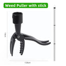 Stand Up Weed Puller Manual Vertical Weed Stuff/Pulling/Garden Tools Garden Foot Pedal Shovel Root Metal Weed Remover with Rod