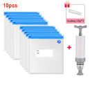 20/10pcs Vacuum Sealed Food Bags Household Food Vacuum Compression Bags Reusable Snacks Food Storage Bag Kitchen Accessories