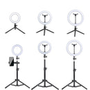 6-12" Selfie Ring Light Photography Led Rim 14 inch Lamp Tripod Stand Ringlight For Live Video Streaming
