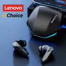 Lenovo GM2 Pro Gaming Earphones Bluetooth 5.3 Sport Headset Dual Mode HD Call Noise Reduction Earbuds with Mic For iPhone 2024