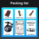 GcPaSr AHD 1920x1080P Car Rear View Camera 200° Fisheye Golden Lens Full HD Night Vision Vehicle back Car reversing Front Camera