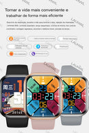 Novo SmartWatch Iwo W68 Ultra Max Preto 49 mm Tela 2.2 Série 9