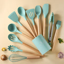 12Pcs Utensílios de Silicone Para Cozinha